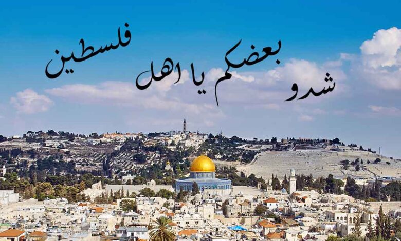 شدو بعضكم يا اهل فلسطين - مقدسي