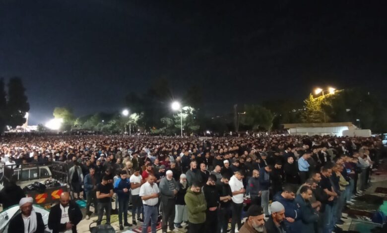 أكثر من 280 ألف مصلٍ يحيون ليلة القدر في المسجد الأقصى